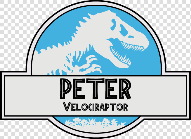 Decided To Make A Vector Of The Jurassic World Nametag   Jurassic Park Name Tags  HD Png DownloadTransparent PNG