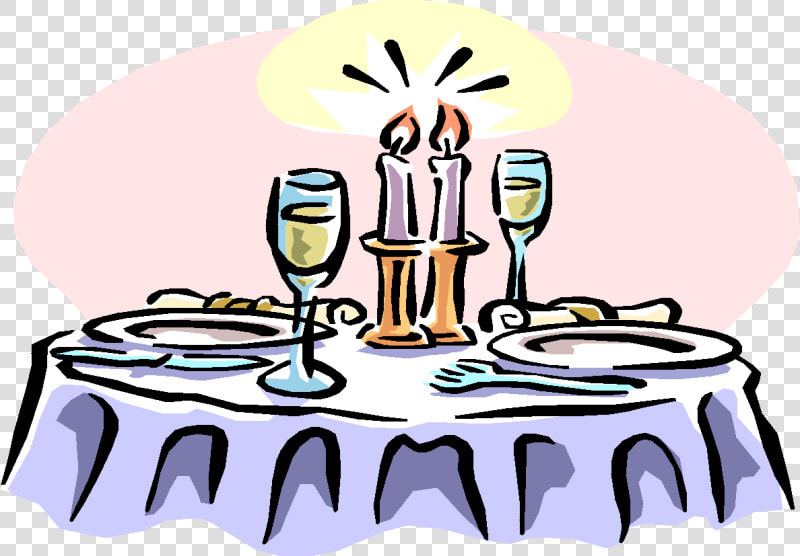 A Cartoon Waiter At A Fine Dining Establishment Serving   Fancy Dinner Clip Art  HD Png DownloadTransparent PNG