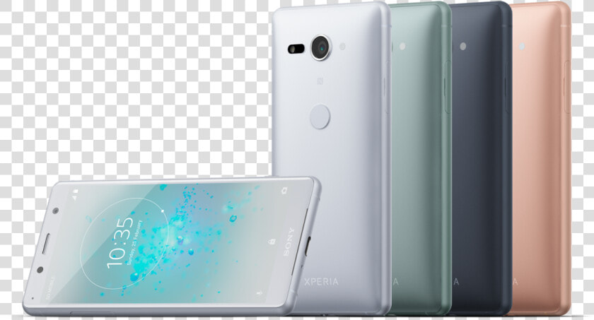 All The Colours Of The Sony Xperia Xz2 Compact   Xperia Xz2 Compact Prata  HD Png DownloadTransparent PNG