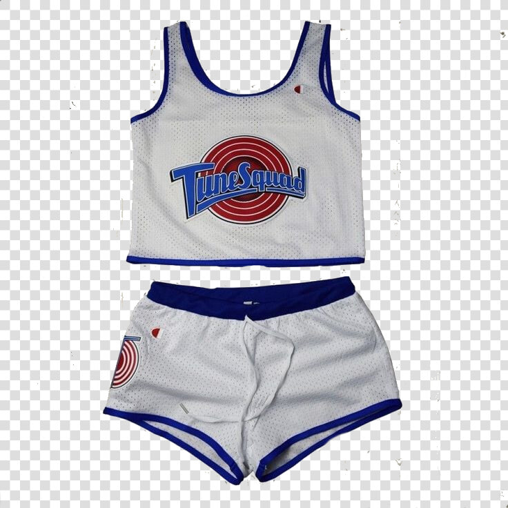 Space Jam Tune Squad Ladies Set Girls Basketball Jersey   Tunes Squad Crop Top  HD Png DownloadTransparent PNG