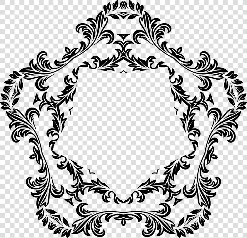 Decorative Scroll Clip Art   Png Download   Flourish Crest  Transparent PngTransparent PNG