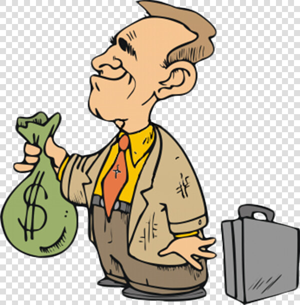 Money Bag Clip Art   Cartoon Holding Money Png  Transparent PngTransparent PNG