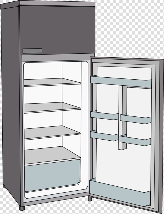 Major Appliance home Appliance display Case   Open Fridge Clipart  HD Png DownloadTransparent PNG