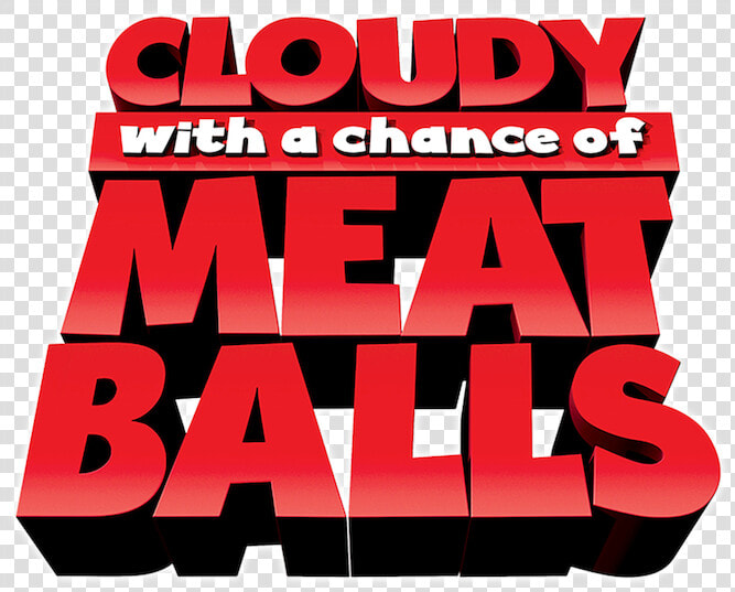 Logo Png Cloudy With A Chance Of Meatballs  Transparent PngTransparent PNG