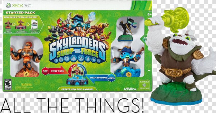 Skylanders Swap Force Xbox 360  HD Png DownloadTransparent PNG