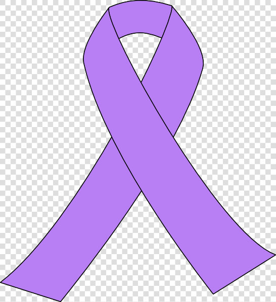 Breast Cancer Ribbon Png   All Cancer Lavender Ribbon  Transparent PngTransparent PNG