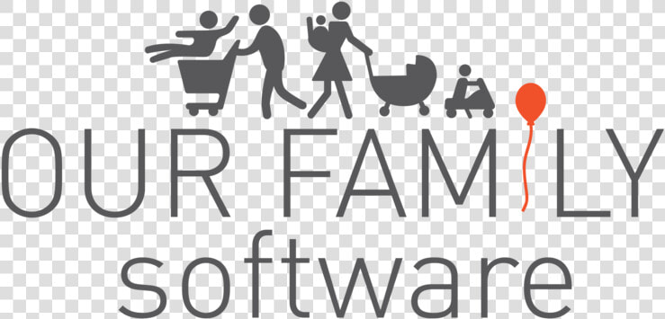 Our Family Software Updated Logo 01 V   Silhouette  HD Png DownloadTransparent PNG