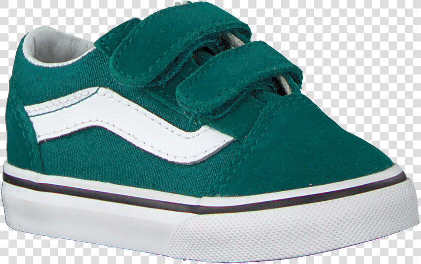 Green Vans Sneakers Td Old Skool V Quetzal   Skate Shoe  HD Png DownloadTransparent PNG