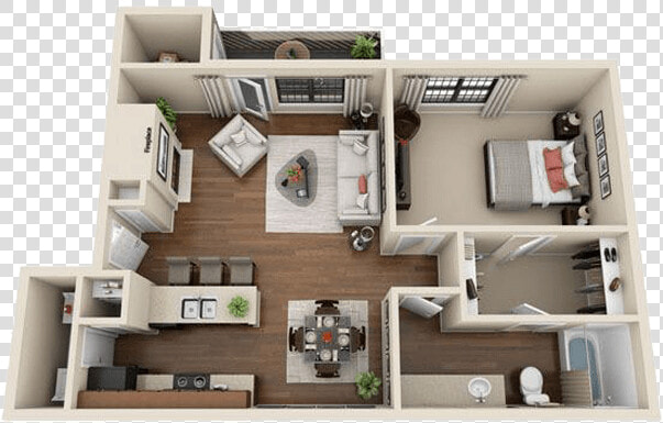 Spacious One Bedroom Apartment In Colorado Springs   Colorado Apartments Floor Plans  HD Png DownloadTransparent PNG