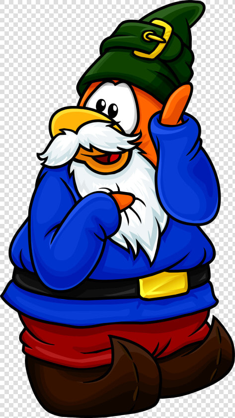 Club Penguin Rewritten Wiki   Gnome Penguin  HD Png DownloadTransparent PNG