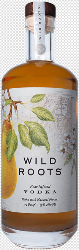 Wild Roots Vodka Pear Infused Natural Flavors 70pf   Wild Roots Vodka  HD Png DownloadTransparent PNG