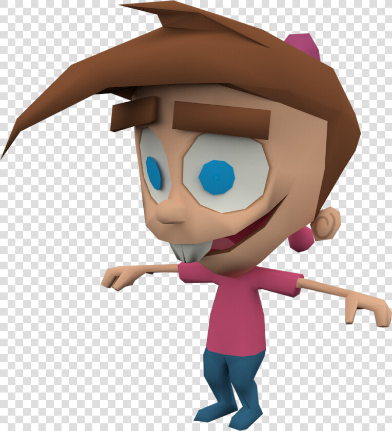 Timmy Turner Model By Crasharki   Nicktoons Battle For Volcano Island Manual  HD Png DownloadTransparent PNG