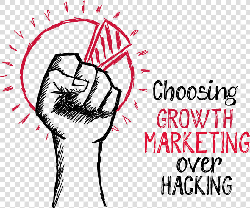 Growth Marketing Over Hacking   Drawing  HD Png DownloadTransparent PNG