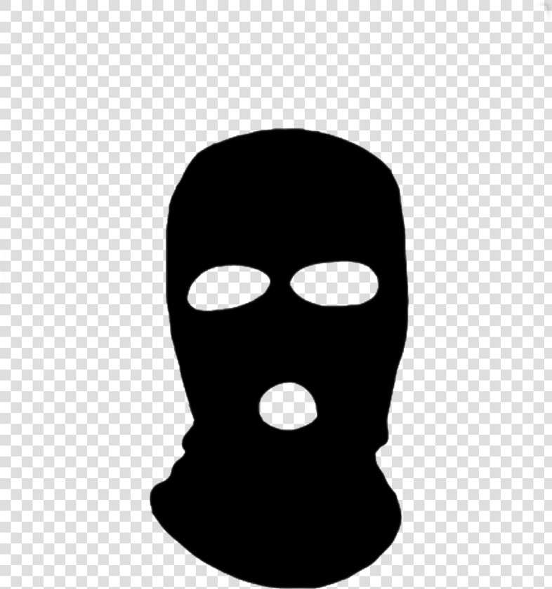 Black Ski Mask Cartoon Clipart   Png Download   Black Ski Mask Png  Transparent PngTransparent PNG