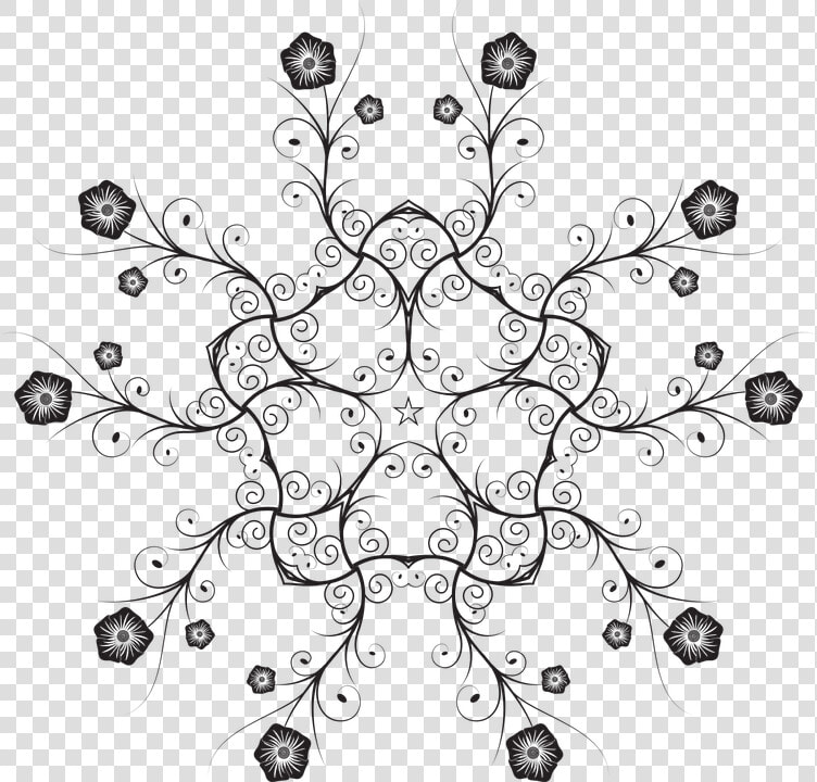 Flower Floral Flourish Vines Decorative Ornamental   Portable Network Graphics  HD Png DownloadTransparent PNG