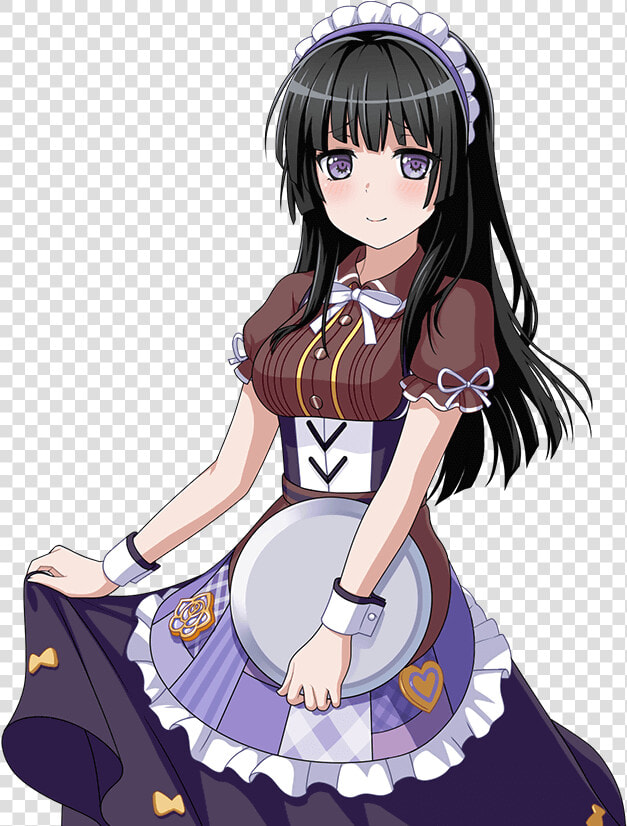 Bang Dream Wikia   Maid Anime Girl Png Transparent  Png DownloadTransparent PNG