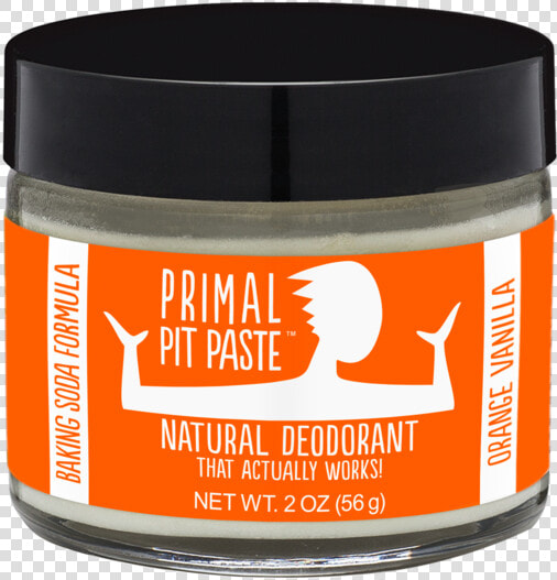 Primal Pit Paste Natural Deodorant Orange Creamsicle  HD Png DownloadTransparent PNG