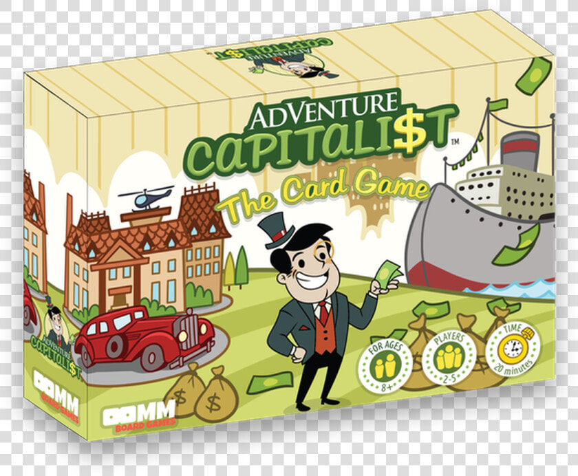 The Card Game   Adventure Capitalist Board Game  HD Png DownloadTransparent PNG