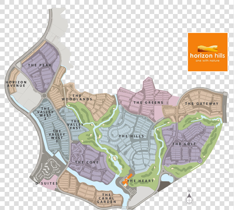 Horizon Hills Master Plan   Gamuda Cove Master Plan  HD Png DownloadTransparent PNG