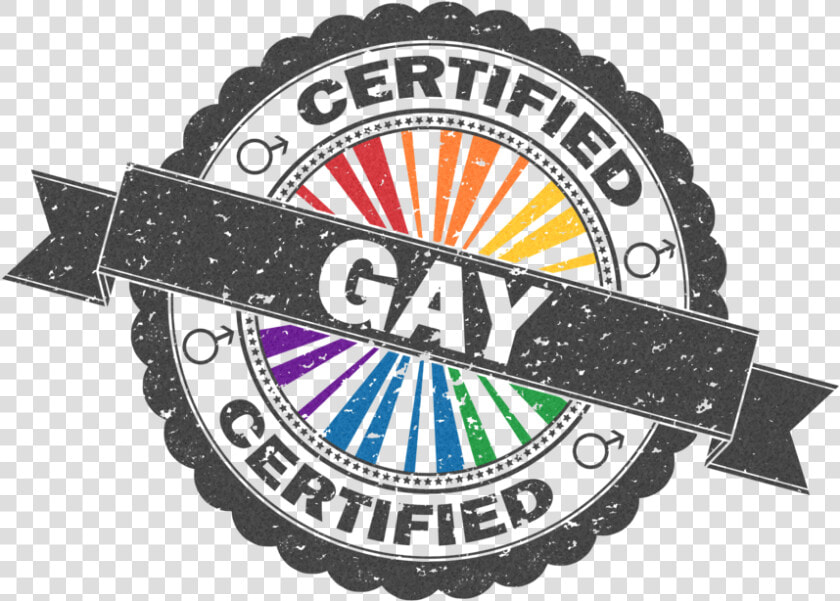 Gay Pride Png   Gay Certified  Transparent PngTransparent PNG