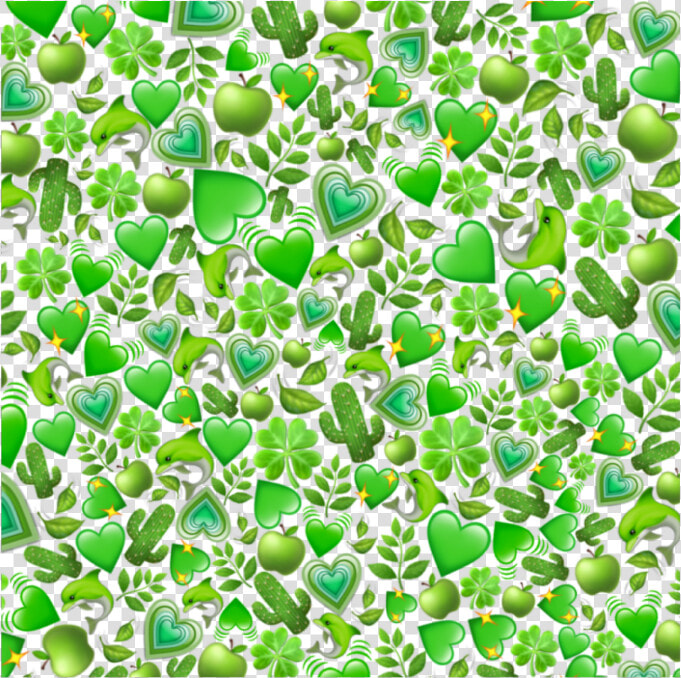  green  emoji  background  stickers  freetoedit   Фон Из Смайликов Пнг  HD Png DownloadTransparent PNG