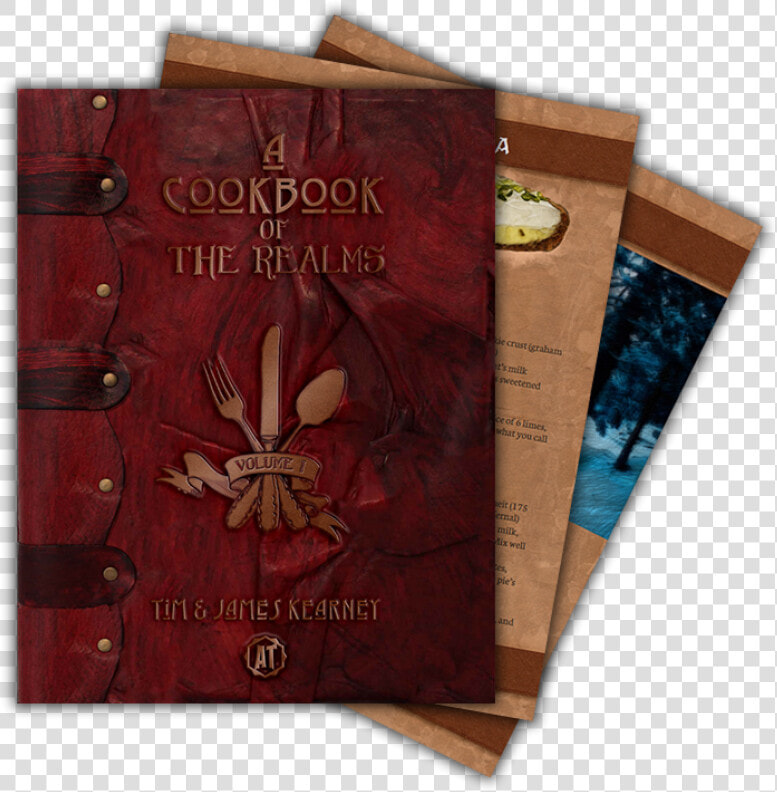 A Cookbook Of The Realms   Cookbook  HD Png DownloadTransparent PNG