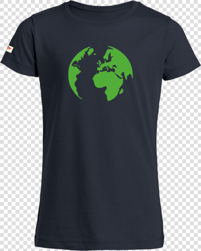 T Shirt Fille Ovivo Terre Bleu Nuit   Broccoli  HD Png DownloadTransparent PNG