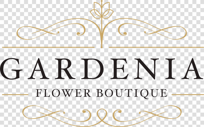 Gardenia Flower Boutique Logo   Calligraphy  HD Png DownloadTransparent PNG