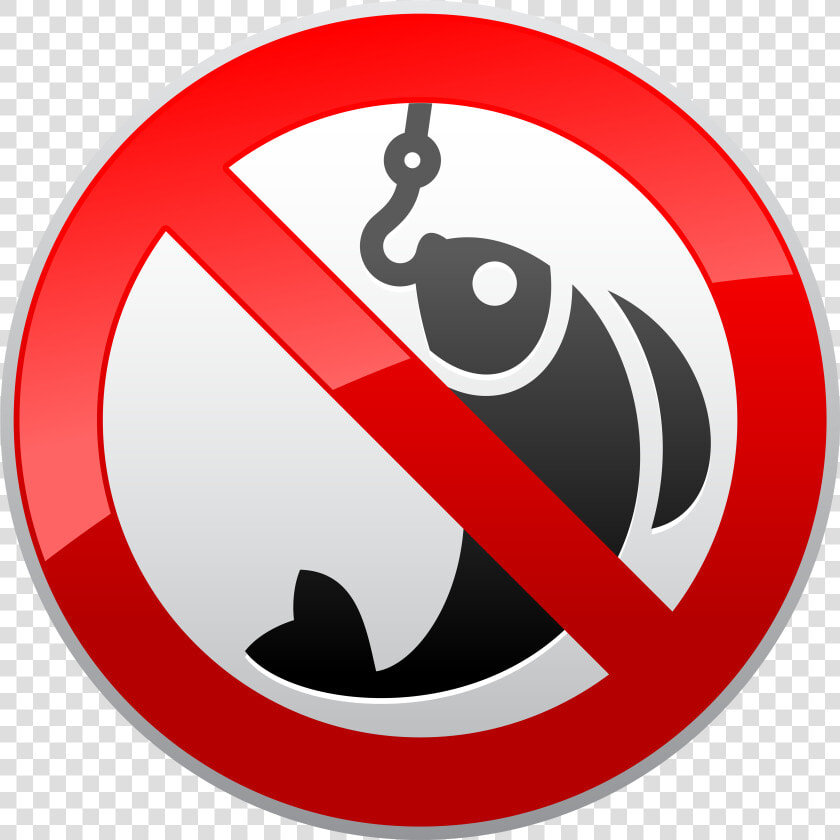 No Fishing Prohibition Png Clipart   Don T Fishing Clipart  Transparent PngTransparent PNG