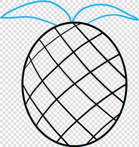 How To Draw Pineapple   Pineapple Drawing  HD Png DownloadTransparent PNG