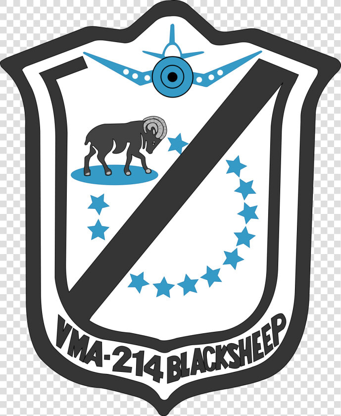 Clip Art Gw2 Insignia Of The Harrier   Vma 214 Blacksheep  HD Png DownloadTransparent PNG