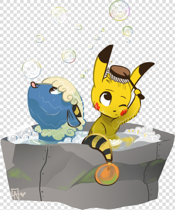 Saffron The Mareep And Quail The Pikachu  HD Png DownloadTransparent PNG