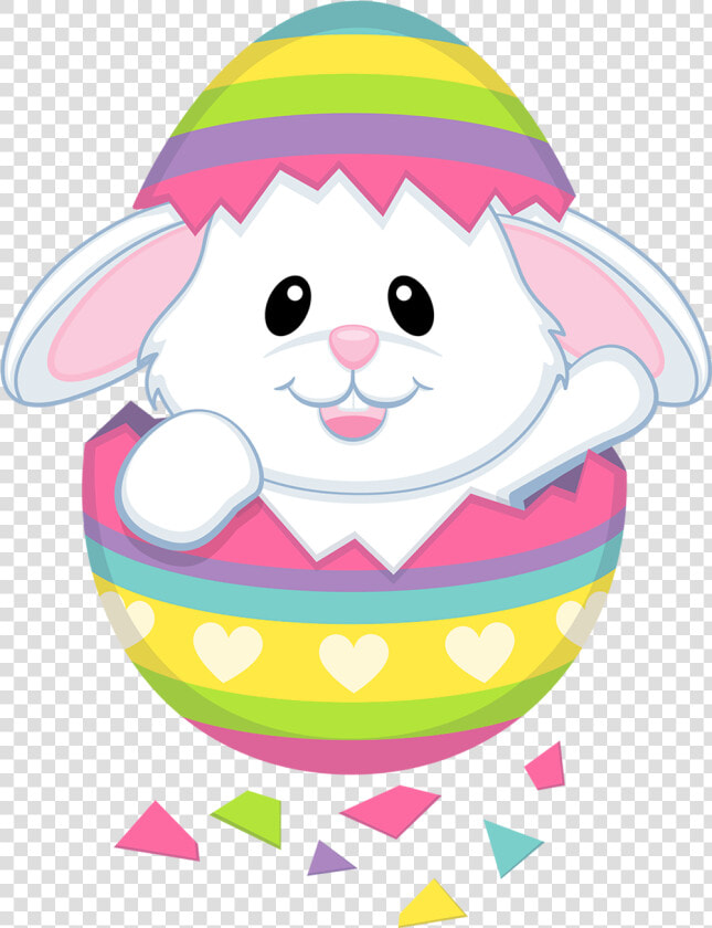 Clip Art Coelho Da Pascoa Com Ovo Png   Cute Easter Bunny Cartoon  Transparent PngTransparent PNG