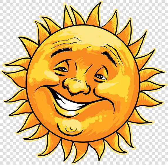 Sun Faces Carson Clipart  HD Png DownloadTransparent PNG