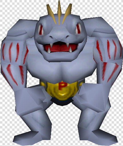 Download Zip Archive   Pokemon Stadium Machoke  HD Png DownloadTransparent PNG