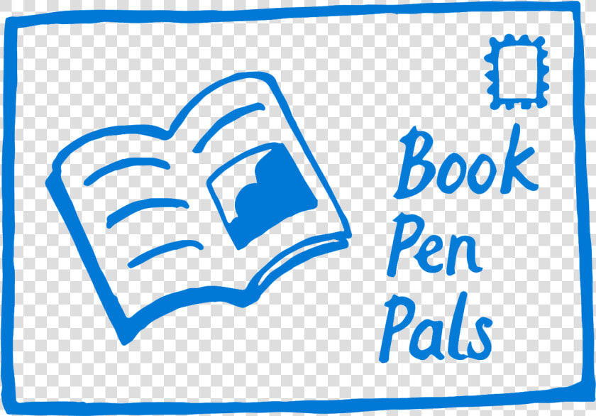 Hand Drawn Logo Of Postcard With A Drawing Of A Book  HD Png DownloadTransparent PNG