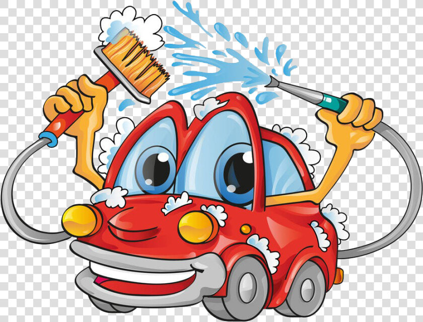 Free Clipart Washing Car Image Transparent Car Wash   Carwash Cartoon  HD Png DownloadTransparent PNG