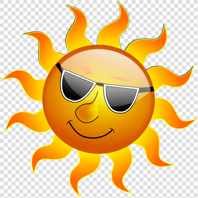 Summer Smile Sun Clip Art   Transparent Background Summer Clipart  HD Png DownloadTransparent PNG