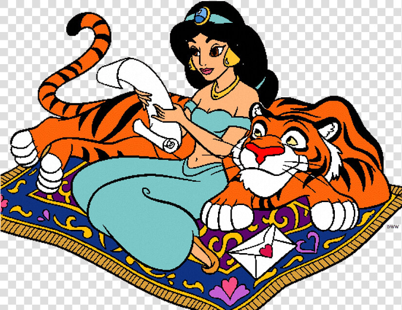 Princess Jasmine Clipart Rajah   Princess Jasmine Coloring Pages  HD Png DownloadTransparent PNG