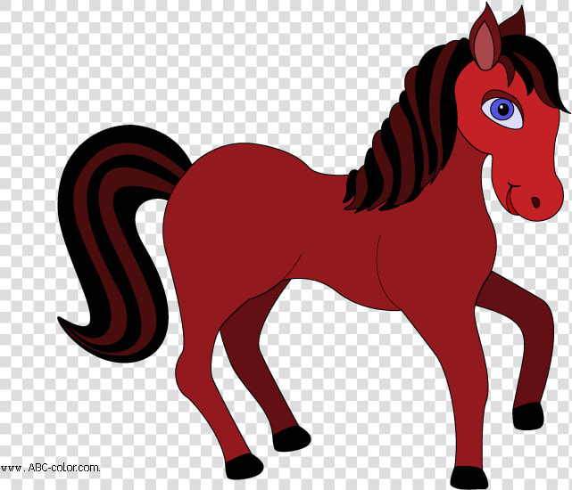 Colt Horse Clip Art N4   Свійські Тварини Та Їх Дитинчата Картинки  HD Png DownloadTransparent PNG