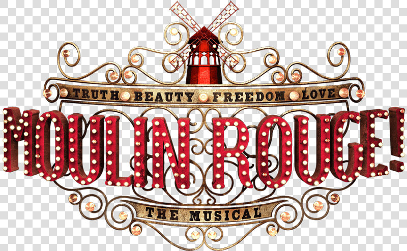 Moulin Rouge Broadway Logo  HD Png DownloadTransparent PNG