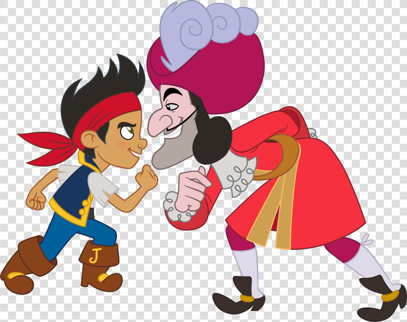 Captain Hook Smee Peter Pan Piracy Neverland   Capitan Garfio De Jake Y Los Piratas  HD Png DownloadTransparent PNG