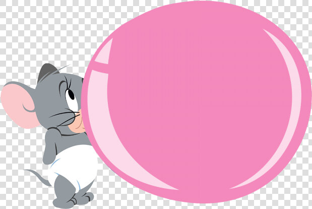 Gum Clipart Chewing Gum   Tom And Jerry Blowing Bubble Gum  HD Png DownloadTransparent PNG