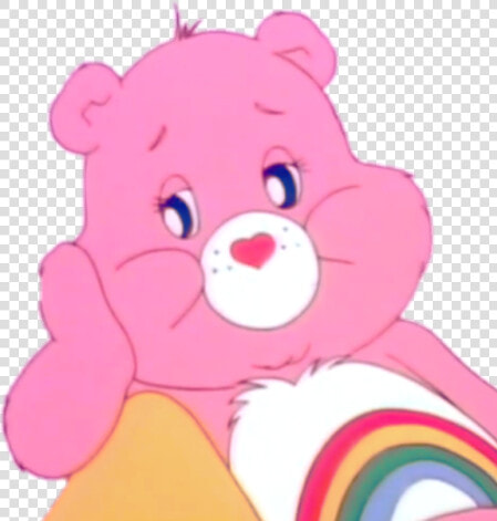  carebears  carebear  pink  kawaii  pinkkawaii  aestheticpink   Aesthetic Cute Care Bear  HD Png DownloadTransparent PNG