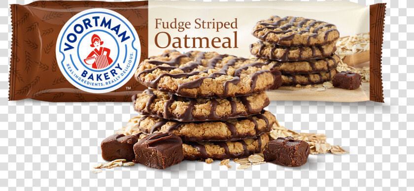 Fudge Striped Oatmeal   Voortman Fudge Striped Oatmeal Cookies  HD Png DownloadTransparent PNG