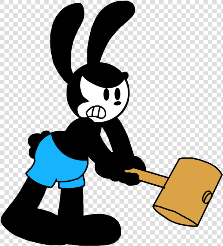 Oswald The Lucky Rabbit Clipart Angry  HD Png DownloadTransparent PNG