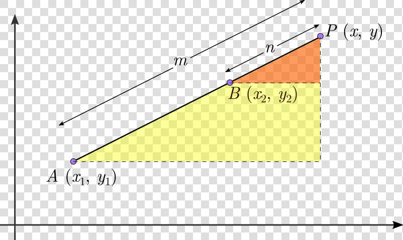 Ratio Theorem Coordinate Geometry  HD Png DownloadTransparent PNG