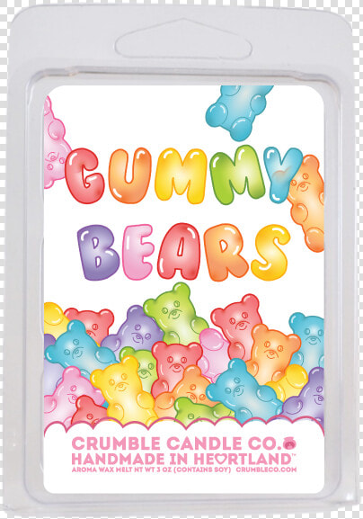 Gummy Bears Wax Melts   Crumble Co Wax Melts  HD Png DownloadTransparent PNG