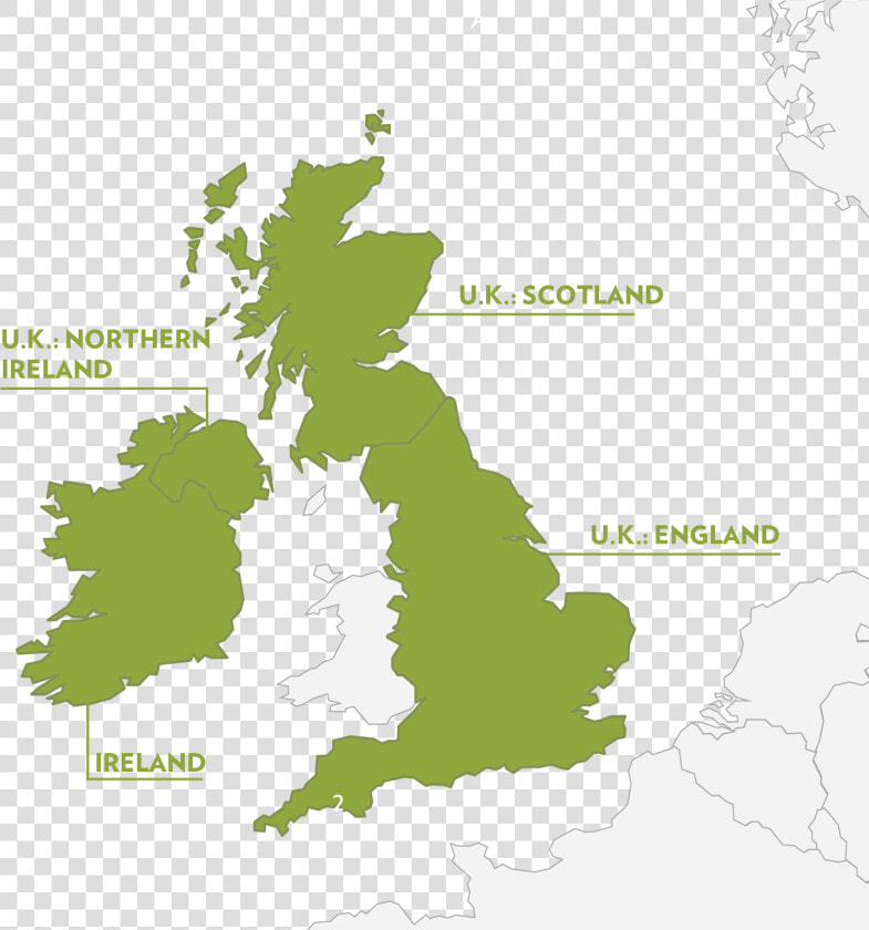 Original   British Isles Map With Counties  HD Png DownloadTransparent PNG