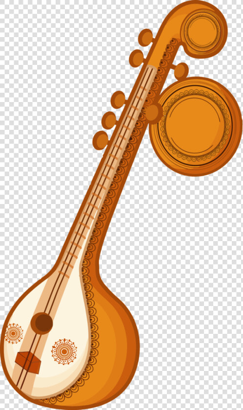 Transparent Vasant Panchami String Instrument Musical  HD Png DownloadTransparent PNG